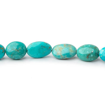 Sleeping Beauty Turquoise Plain Nugget Beads 18 inch 48 pieces (ONLINE ORDER ONLY)
