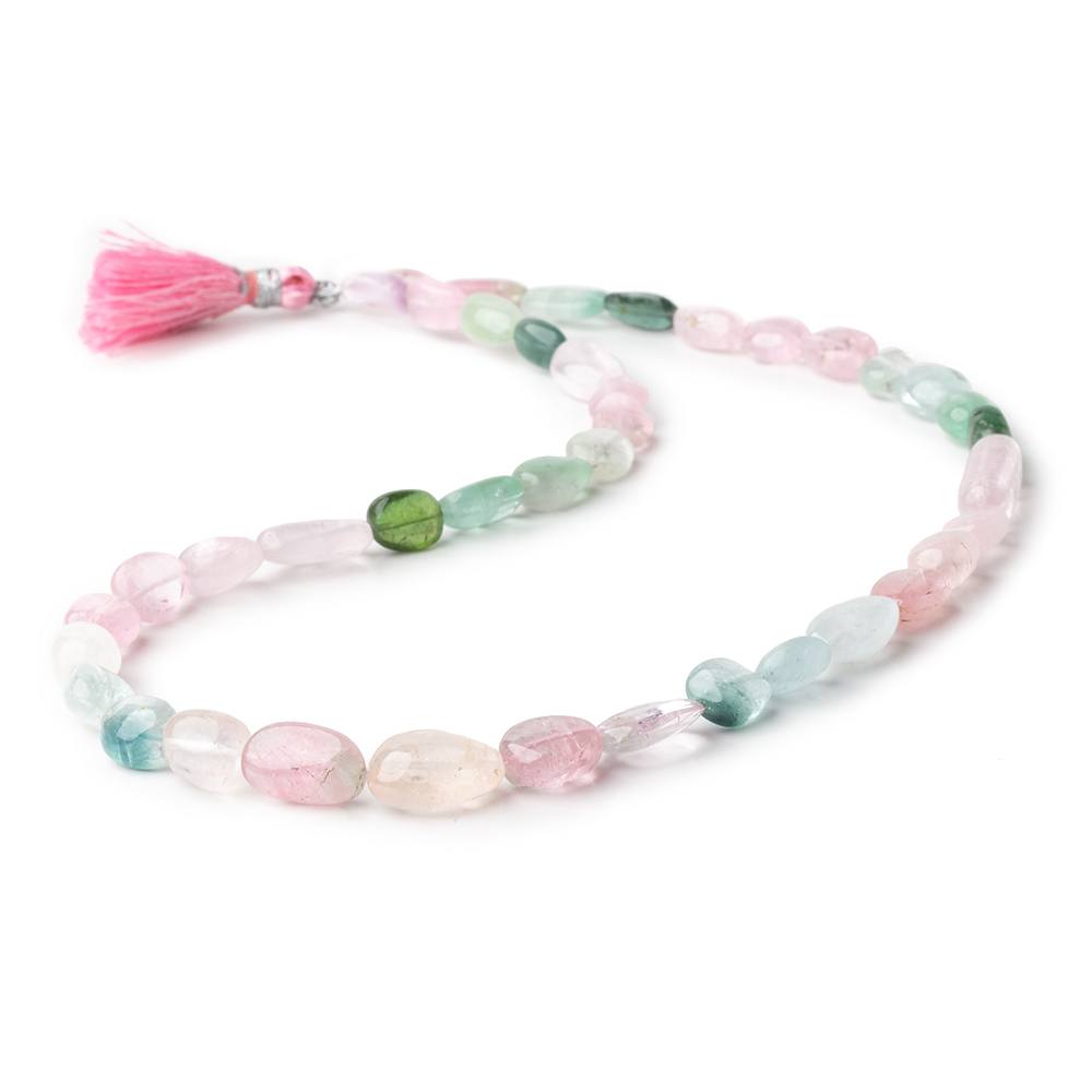 7x6-12x11mm Afghani Tourmaline Plain Nugget Beads 17 inch 42 pieces AAA (ONLINE ORDER ONLY)