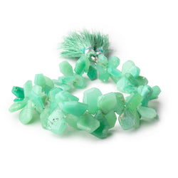 7x6-15x12mm Chrysoprase Faceted Freeform Beads 7 inch 66 pieces (ONLINE ORDER ONLY)
