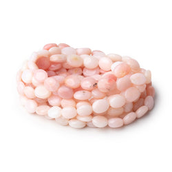 7x6-9x7mm Pink Peruvian Opal Plain Nugget Beads 18 inch 57 pieces (ONLINE ORDER ONLY)
