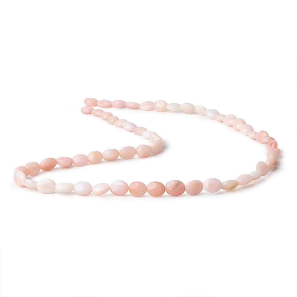 7x6-9x7mm Pink Peruvian Opal Plain Nugget Beads 18 inch 57 pieces (ONLINE ORDER ONLY)