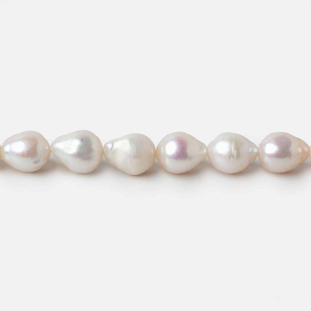 7x6.5-9x7mm Off White Petite Ultra Baroque Freshwater Pearls 15.5 inch 52 pieces (ONLINE ORDER ONLY)