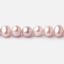 7x6mm Ice Pink Off Round Freshwater Pearl Beads 15.5 inch 70 pieces (ONLINE ORDER ONLY)