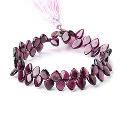 7x6mm Rhodolite Garnet Plain Kite Beads 7.5 inch 54 pieces (ONLINE ORDER ONLY)