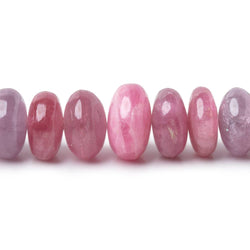 8-10mm Afghani Tourmaline Plain Rondelle 16 inch 87 Beads A (ONLINE ORDER ONLY)