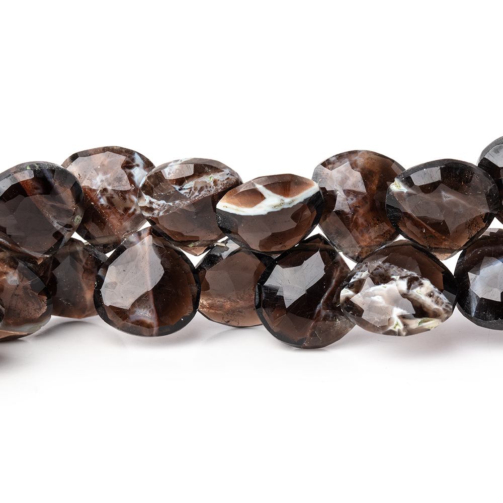 8-10mm Rapid City Jasper Faceted Heart Beads 8 inch 52 pieces (ONLINE ORDER ONLY)