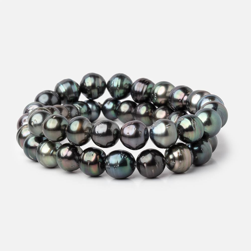 8-10mm Tahitian Saltwater Pearl Beads 16 inch 43 pieces AA (ONLINE ORDER ONLY)