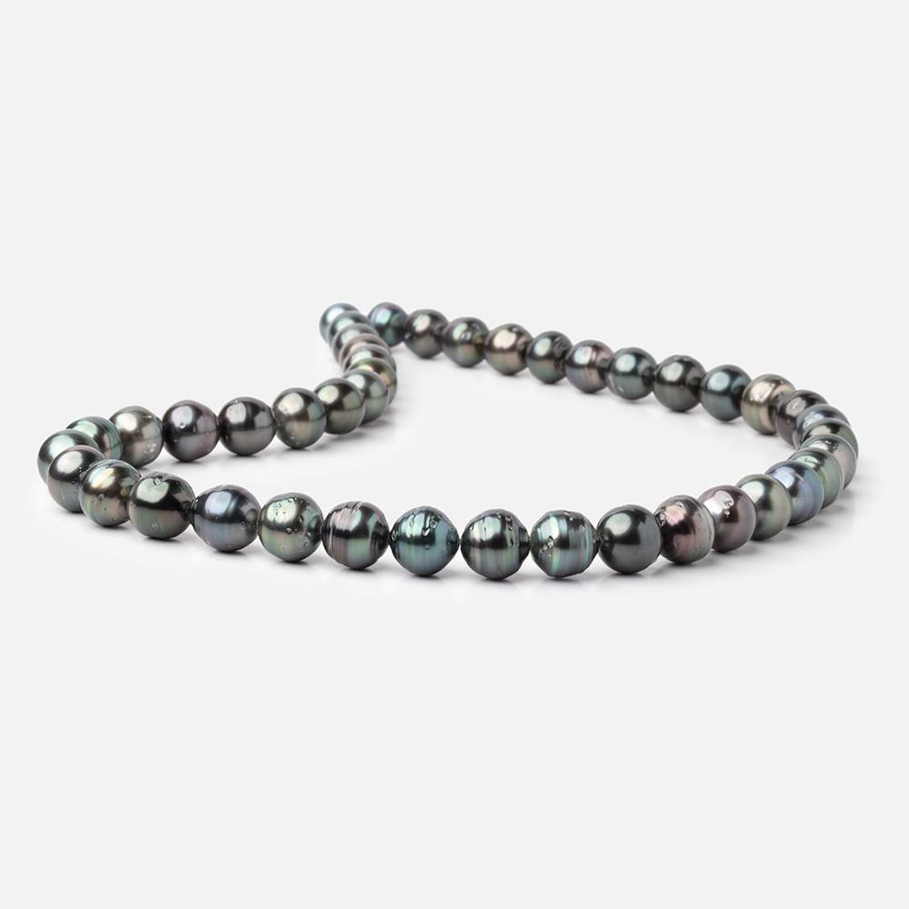 8-10mm Tahitian Saltwater Pearl Beads 16 inch 43 pieces AA (ONLINE ORDER ONLY)