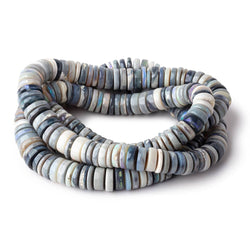 8-11mm Australian Opal Plain Heshi Beads 16 inch 145 pieces AA (ONLINE ORDER ONLY)