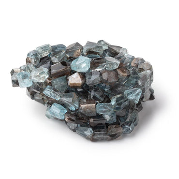 8-12mm Copper Moss Aquamarine Faceted Nugget 16 inch 42 Beads AAA (ONLINE ORDER ONLY)