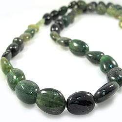 8-13mm Chrome Tourmaline Smooth Nugget (ONLINE ORDER ONLY)