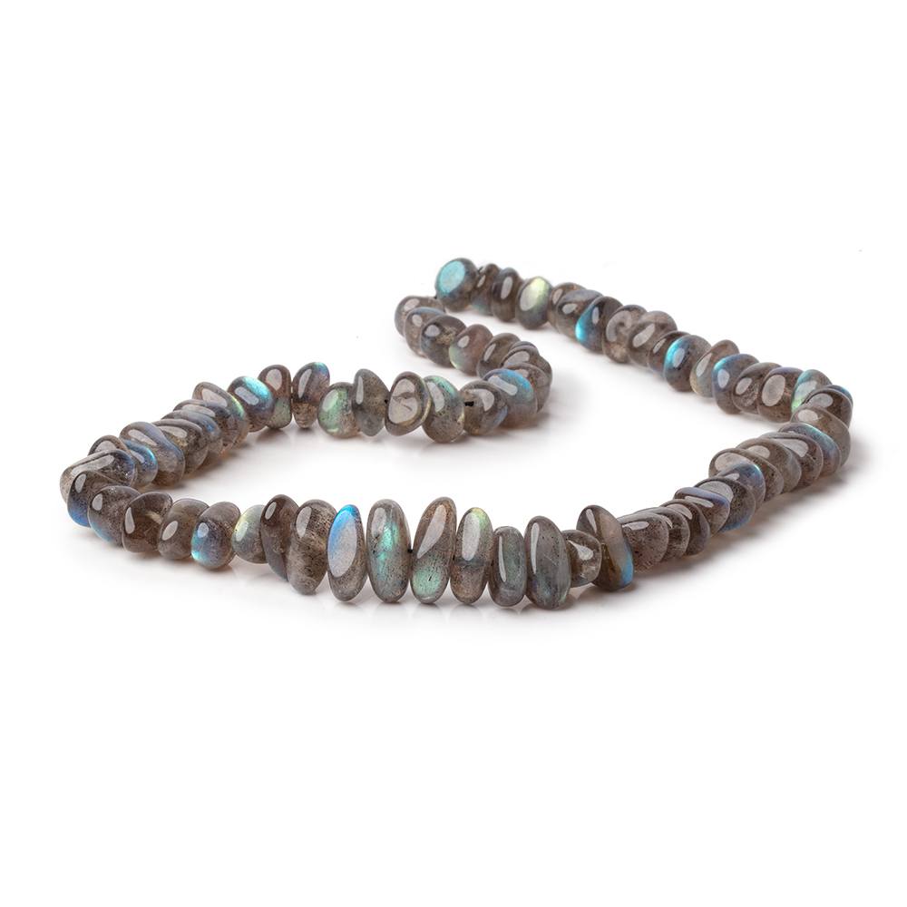 8-16mm Labradorite Plain Nugget Beads 16 inch 70 beads (ONLINE ORDER ONLY)