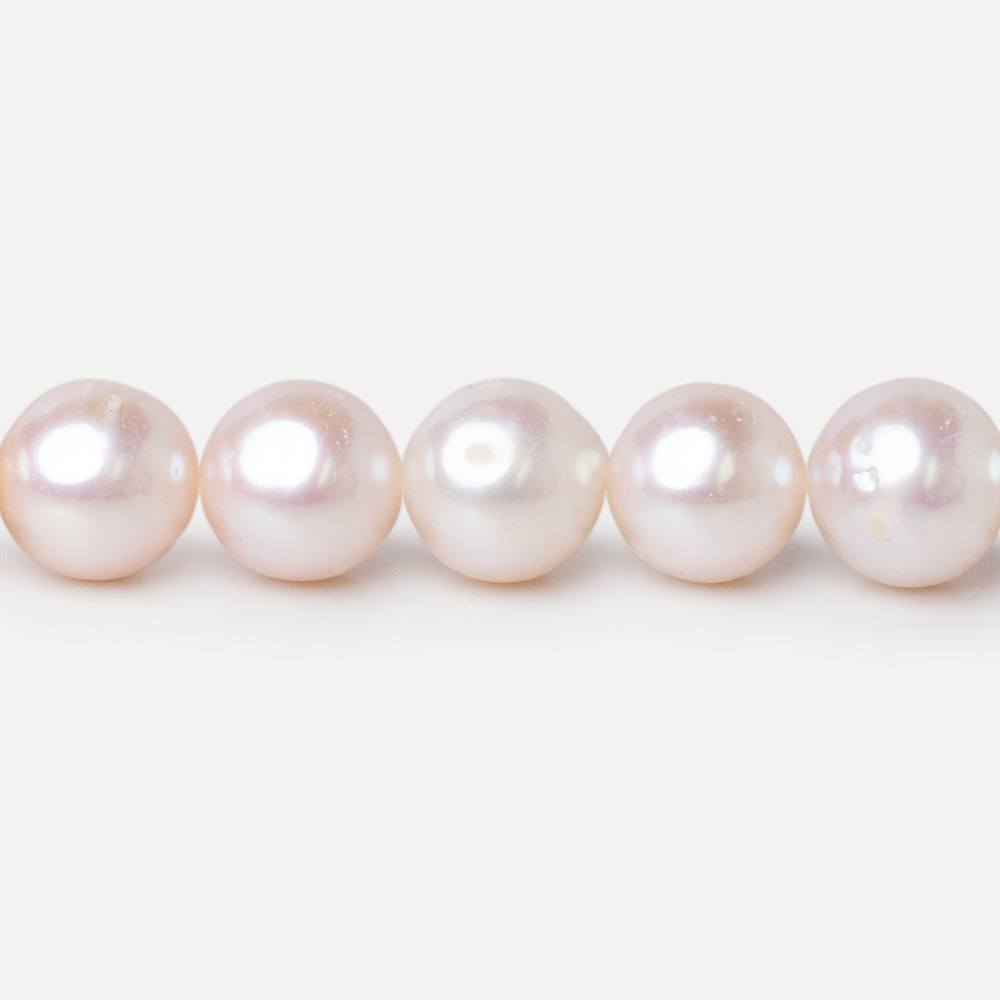 8-8.5mm Cream Off Round Freshwater Pearls 15.5 inch 50 Beads (ONLINE ORDER ONLY)