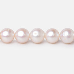 8-8.5mm Cream Off Round Freshwater Pearls 15.5 inch 50 Beads (ONLINE ORDER ONLY)