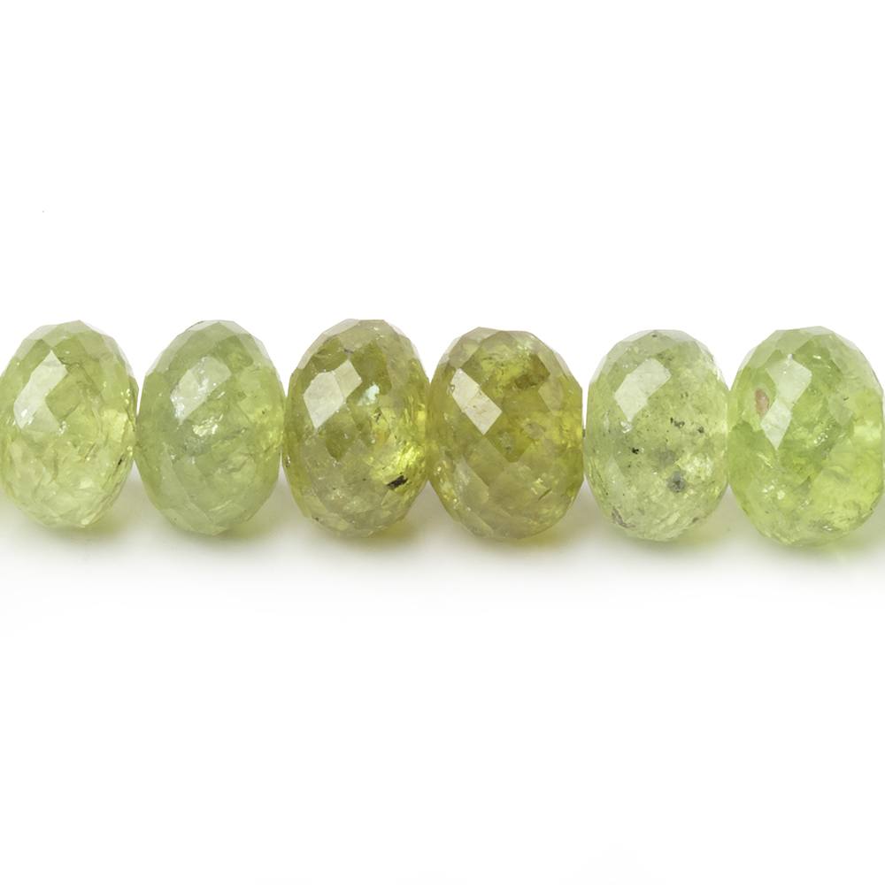 8-8.5mm Grossular Garnet Faceted Rondelle Beads 8 inch 36 pieces (ONLINE ORDER ONLY)
