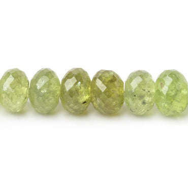 8-8.5mm Grossular Garnet Faceted Rondelle Beads 8 inch 36 pieces (ONLINE ORDER ONLY)