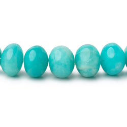 8-9mm Amazonite Plain Rondelle Beads 18 inch 80 pieces AAA (ONLINE ORDER ONLY)