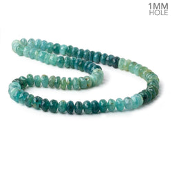 7mm Rare Grandidierite faceted rondelles 1mm drill hole 15.5 inch 80 beads (ONLINE ORDER ONLY)