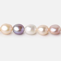 8-9mm Tri-Color Baroque Freshwater Pearls 15.5 inch 42 Beads (ONLINE ORDER ONLY)