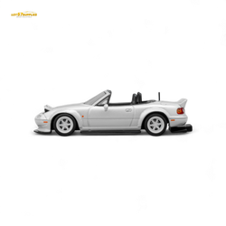(Pre-Order) Microturbo Custom MX5 Rocket Bunny - Metallic White 1:64 (ONLINE ORDER ONLY)