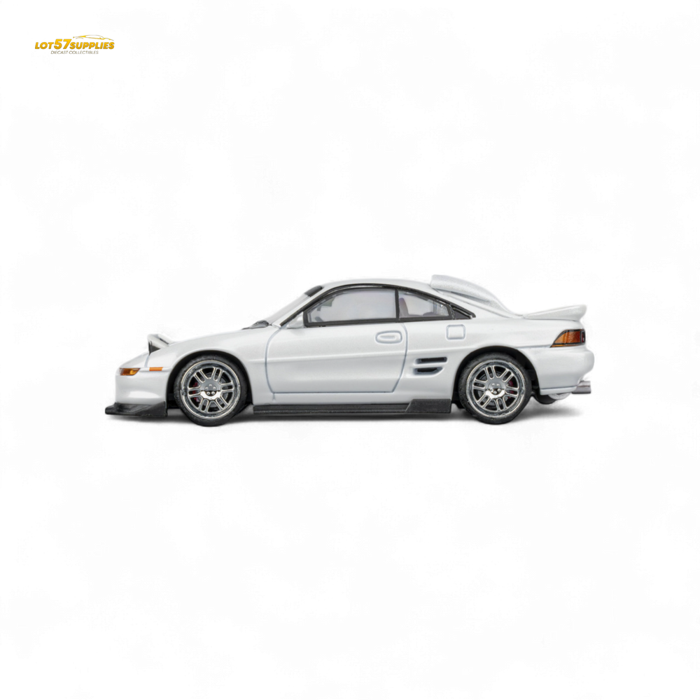 (Pre-Order) Microturbo Toyota MR-2 SW20 Revision 4 V2 – White 1:64 (Online Order Only)
