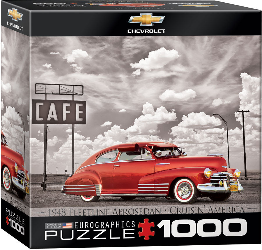 Puzzle: American Car Classics - 1948 Fleetline Aerosedan Cruisin' America (ONLINE ORDER ONLY)