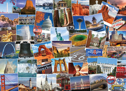 Puzzle: The Globetrotter Collection - Globetrotter USA (ONLINE ORDER ONLY)
