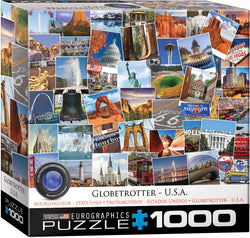 Puzzle: The Globetrotter Collection - Globetrotter USA (ONLINE ORDER ONLY)
