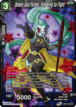 Demon God Putine, Preparing to Fight (BT17-120) [Ultimate Squad] (ONLINE ORDER ONLY)