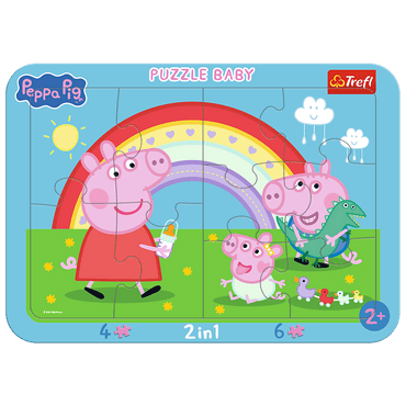 Trefl Baby Frame Peppa Pig Little Peppa 15 Piece Puzzle