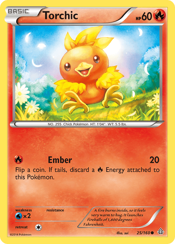 Torchic (25/160) [XY: Primal Clash] (Online Only)