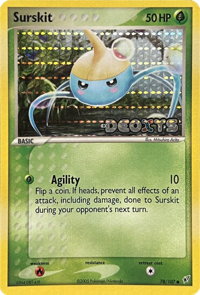 Surskit (78/107) (Stamped) [EX: Deoxys] (Online Only)