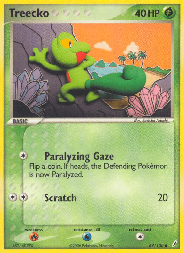 Treecko (67/100) [EX: Crystal Guardians] (Online Only)