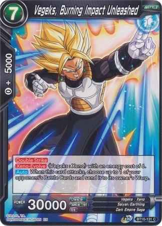 Vegeks, Burning Impact Unleashed (BT10-131) [Rise of the Unison Warrior 2nd Edition] (ONLINE ORDER ONLY)