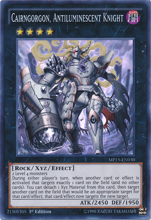 Cairngorgon, Antiluminescent Knight [MP15-EN030] Super Rare (ONLINE ORDER ONLY)