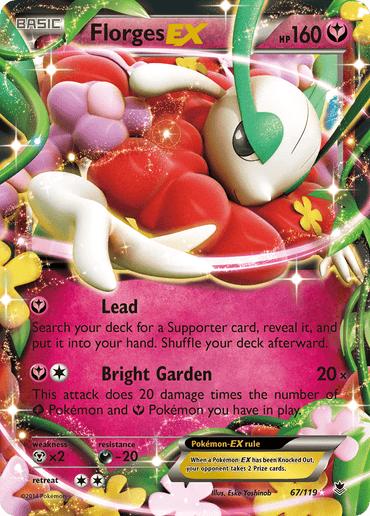 Florges EX (67/119) [XY: Phantom Forces] (Online Only)