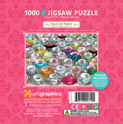 Puzzle: Tea Cup Party Tin (ONLINE ORDER ONLY)