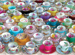 Puzzle: Tea Cup Party Tin (ONLINE ORDER ONLY)