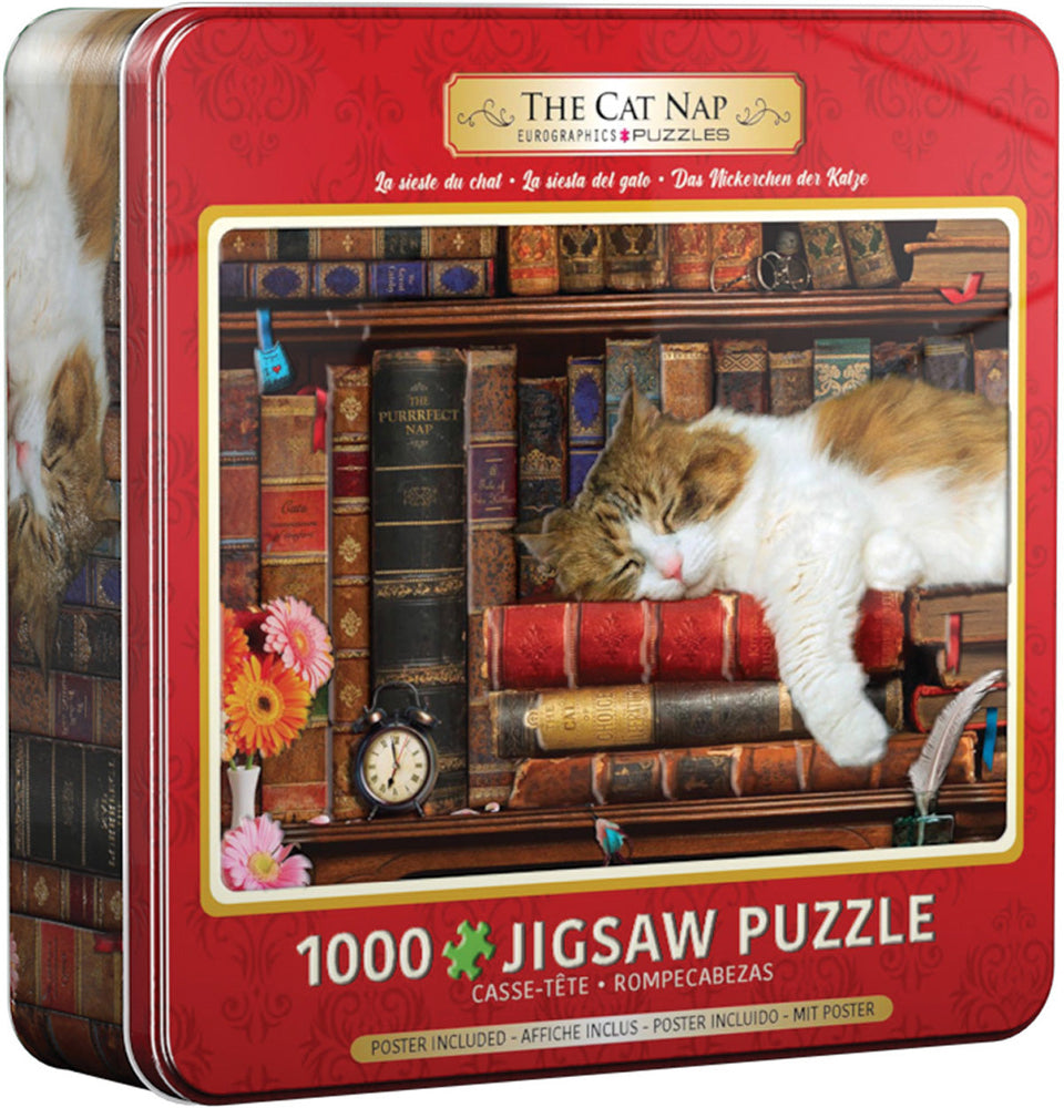 Puzzle: Cat Nap Tin (ONLINE ORDER ONLY)