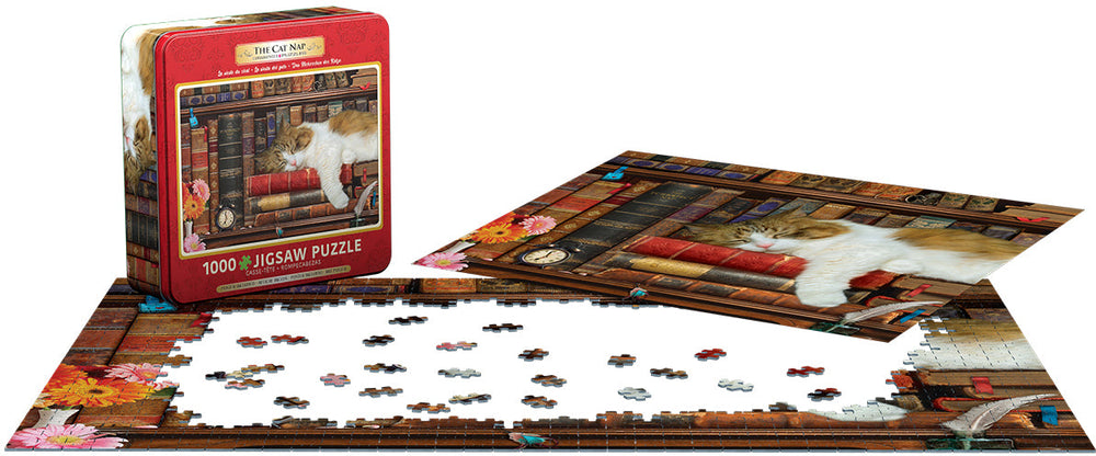 Puzzle: Cat Nap Tin (ONLINE ORDER ONLY)