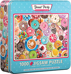 Puzzle: Donut Party Tin (ONLINE ORDER ONLY)
