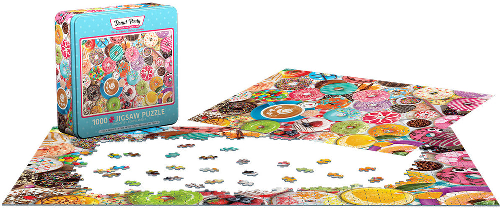 Puzzle: Donut Party Tin (ONLINE ORDER ONLY)