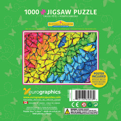 Puzzle: Butterfly Rainbow Tin (ONLINE ORDER ONLY)