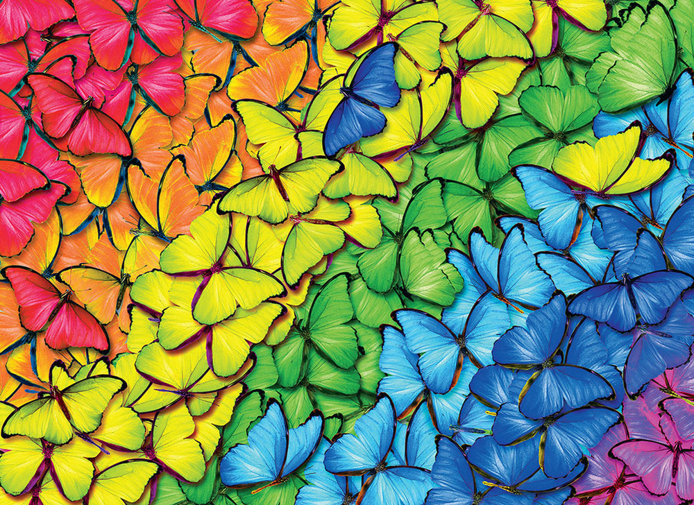 Puzzle: Butterfly Rainbow Tin (ONLINE ORDER ONLY)