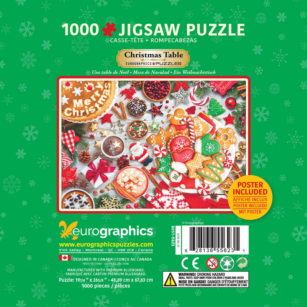 Puzzle: Christmas Table Tin (ONLINE ORDER ONLY)