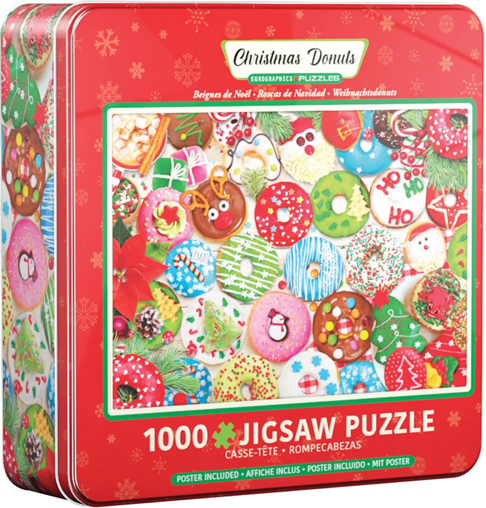 Puzzle: Christmas Donuts Tin (ONLINE ORDER ONLY)