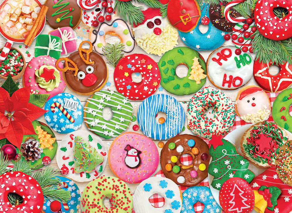 Puzzle: Christmas Donuts Tin (ONLINE ORDER ONLY)