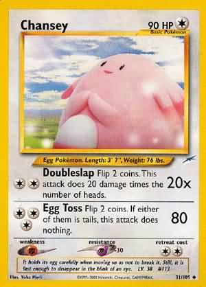 Chansey (31/105) [Neo Destiny Unlimited] (Online Only)
