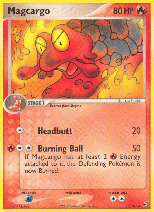 Magcargo (37/107) [EX: Deoxys] (Online Only)