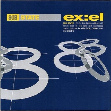 808 State - Excel (Limited Edition, Blue Colored Vinyl) [Import] (2 Lp's) [Vinyl] (ONLINE ORDER ONLY)